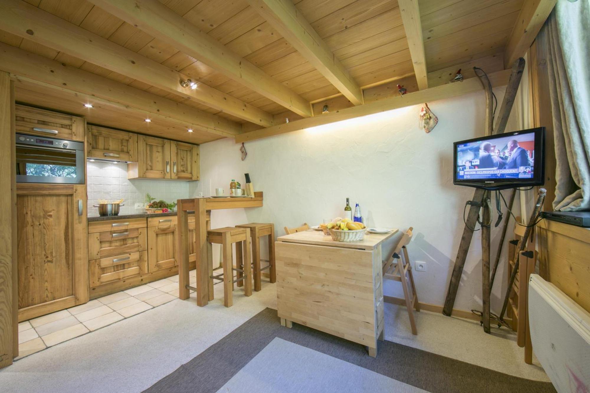 Résidence Grand Roc - Ancolies 104 - Happy Rentals Chamonix Chambre photo